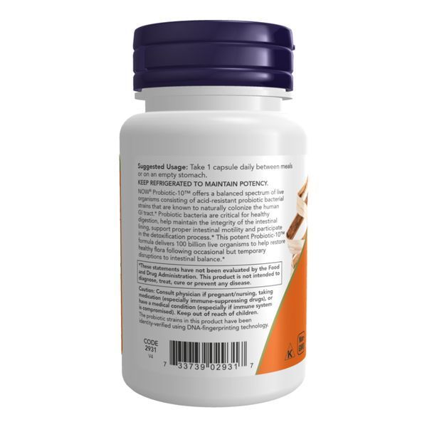 Probiotic-10&trade; 100 Billion - 30 vcaps 2022-10-2605 фото