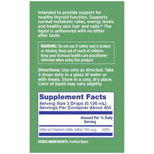 Liquid Iodine Plus - 2fl oz 2022-10-1805 фото