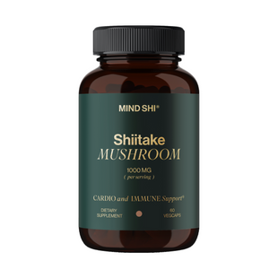 Shiitake Mushroom 1000 mg - 60 vegcaps (До 10.26) 2024-11-0105 фото