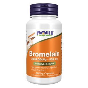Bromelain 500mg - 60 vcaps 2022-10-2607 фото