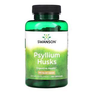 Psyllium Husks 610mg - 100 caps 2023-10-4071 фото