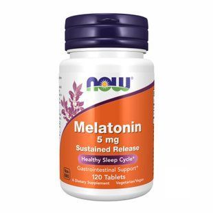 Melatonin 5 mg - 120 tabs 2022-10-0107 фото