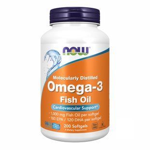 Omega-3 1000mg - 200 sgels (Пошкоджена банка) 2023-10-3904 фото
