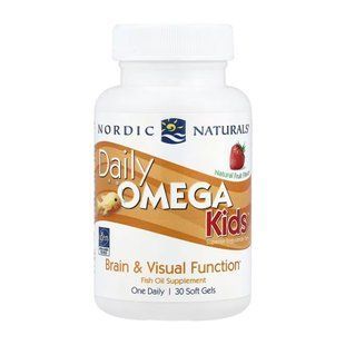 Daily Omega Kids - 30 softgels Natural Fruit 100-21-9722861-20 фото