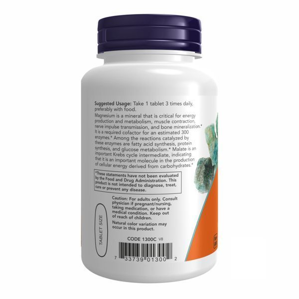 Magnesium Malate 1000mg - 180 tabs 2022-10-0031 фото