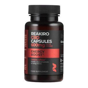 Energy Boost CBD Capsules 600mg - 60 caps 2023-10-6018 фото