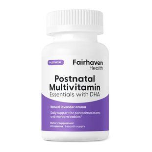 Postnatal Multivitamin Essentials with DHA - 60 caps 2023-10-6674 фото