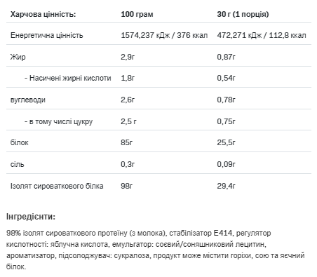 Isolate Protein - 2000g Banan (До 07.26) 2023-10-7837 фото